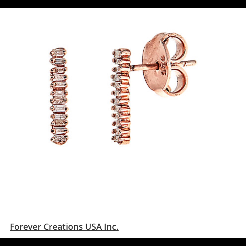 Beautiful Rose Gold Over Sterling Silver
